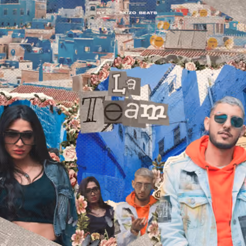 Pochette de La Team par Skizo Beats, ily